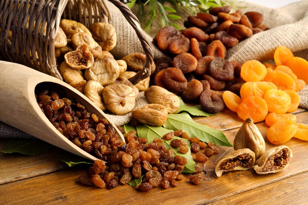Dried fruits can increase effectiveness